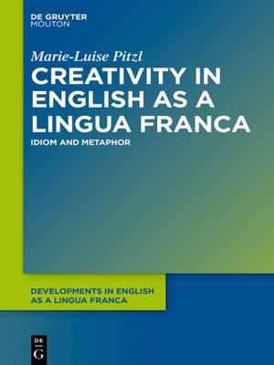 cover image of Creativity in English as a Lingua Franca